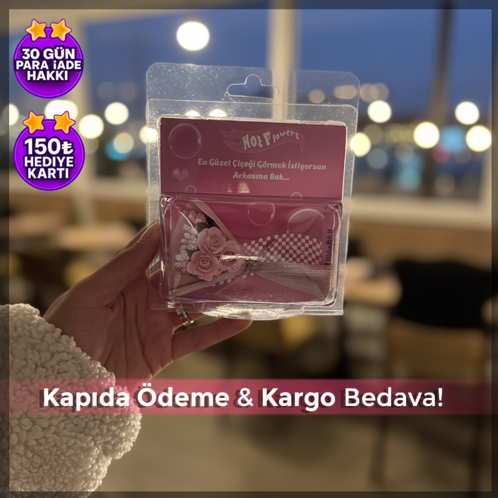 Sleepora - Aynalı Çiçek Buketi