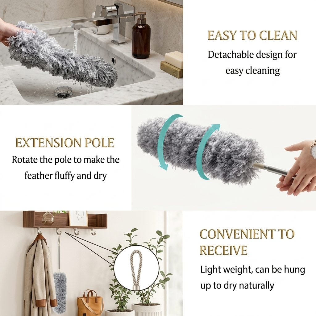 Extendable Microfiber Duster