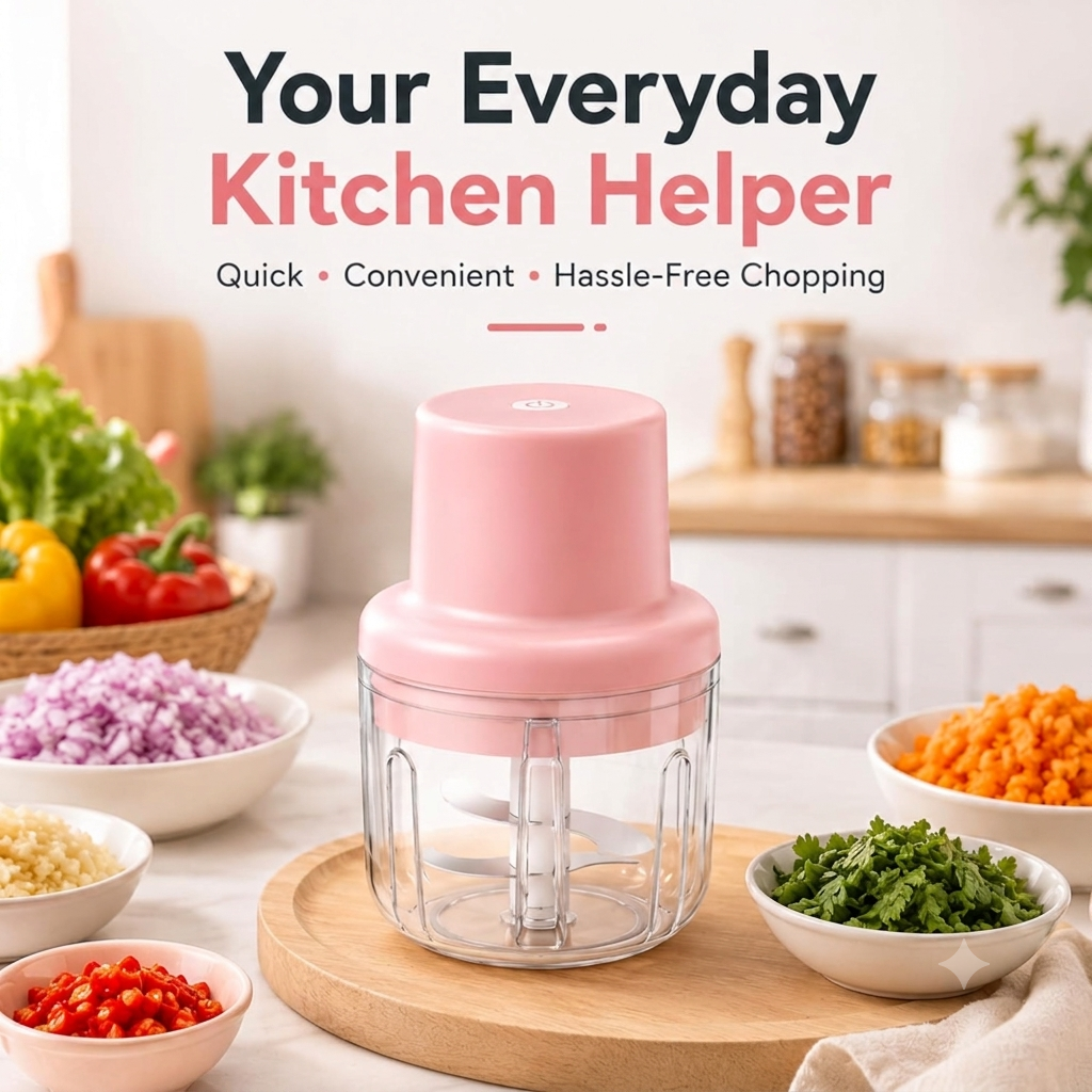 Turbo Chop Pro™ Wireless USB Rechargeable Mini Food Chopper