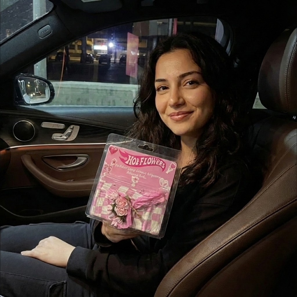 Sleepora - Aynalı Çiçek Buketi